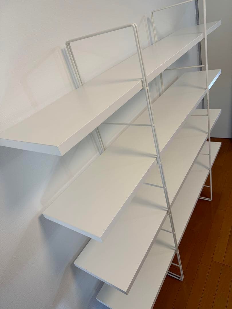 【I.k】IKEA ENETRI シェルフ　White✖️White
