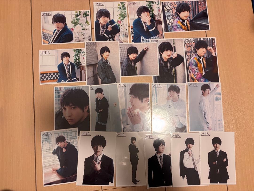 M!LK 吉田仁人 生写真 34枚 サインあり