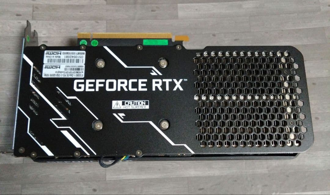 GARAKURO GAMING GeForce GTX 3060 （箱無し）