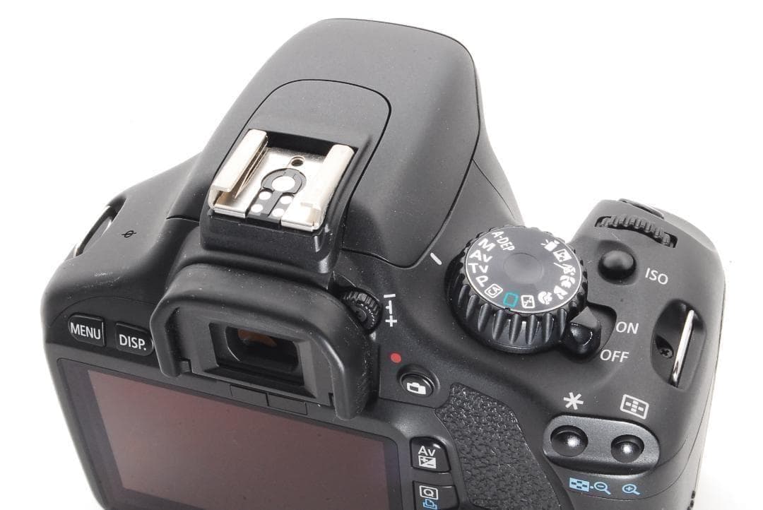 軽量ボディCano kiss X4ダブルレンズセット ショット数わずか