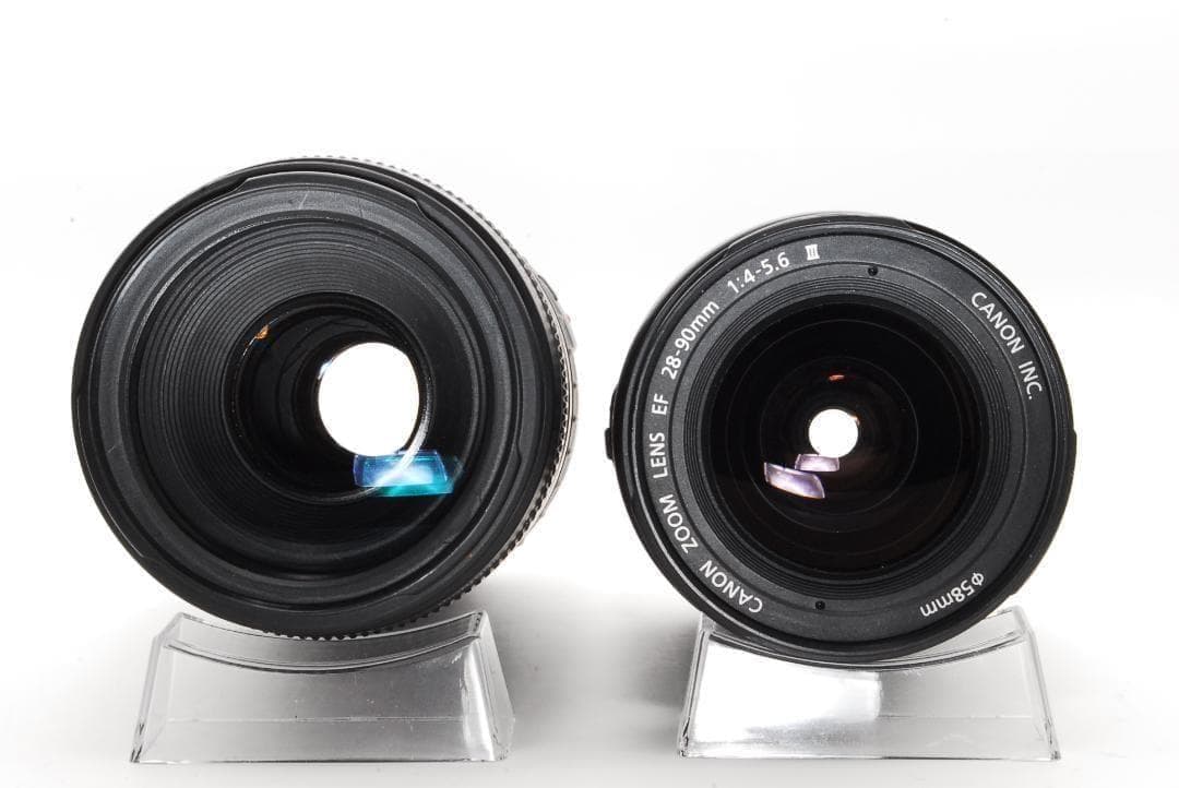 軽量ボディCano kiss X4ダブルレンズセット ショット数わずか