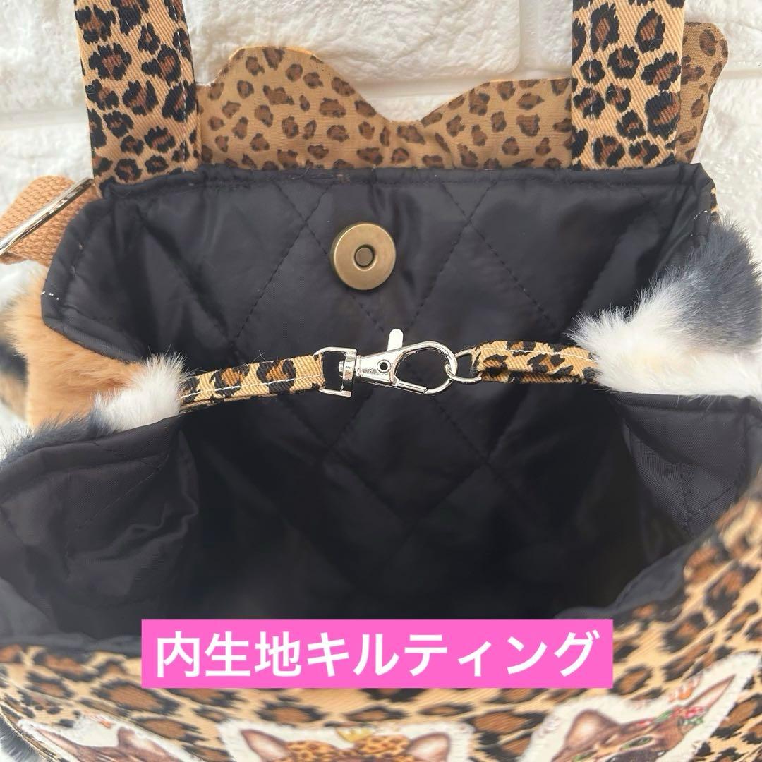 ゆ*ら様 新柄超BIGリトルサンダー　ヒョウ柄＆ファー　コヤンイサムチョン　トー