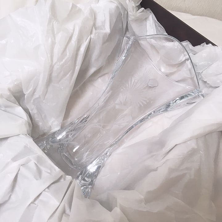 Laska Bohemia glass / フラワーベース（花瓶）