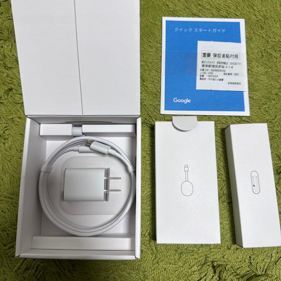 映像用ケーブル Google Chromecast 4K  GA01919-JP