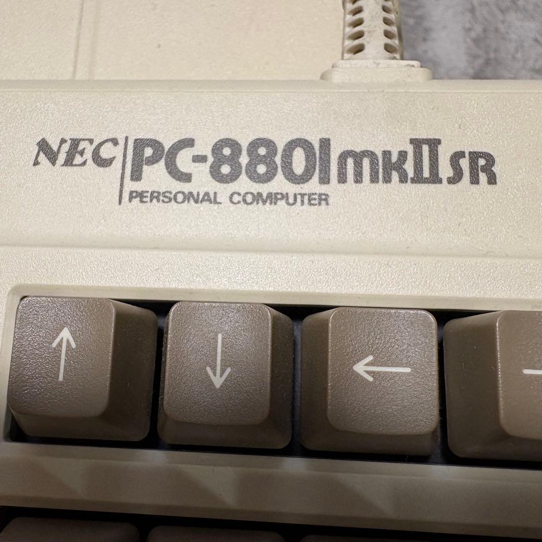 PC-8801mk2SR本体 キーボード ユーザーズガイド マニュアル