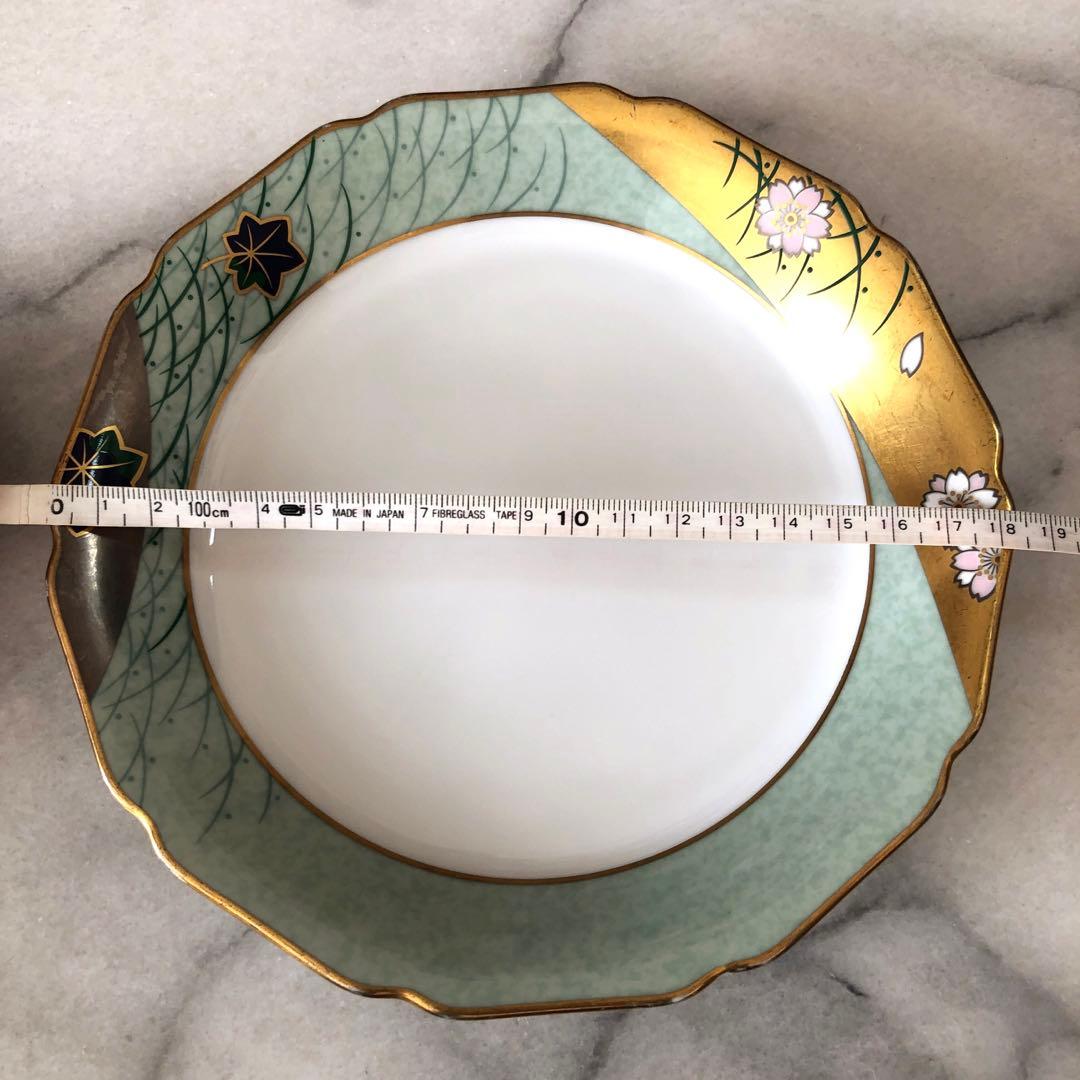 ◆乃りたけ 桜紅葉錦繍　 和皿揃　10枚