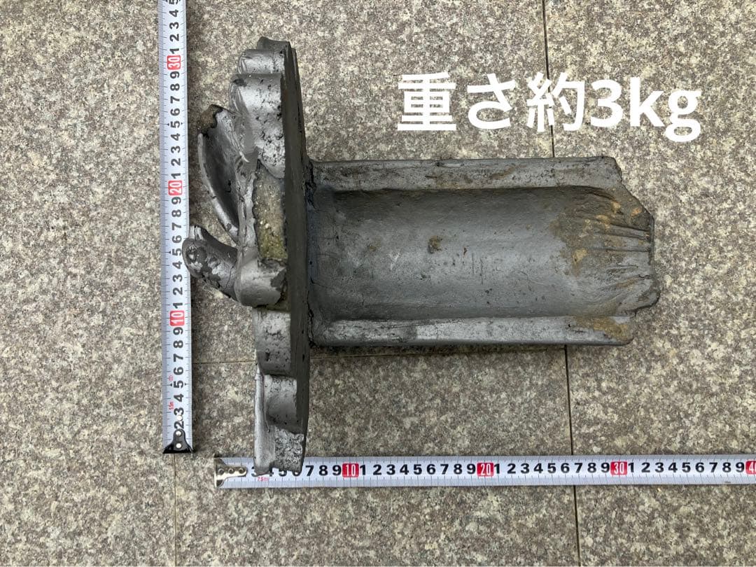 鬼瓦　オブジェ　飾り物　置物　骨董品
