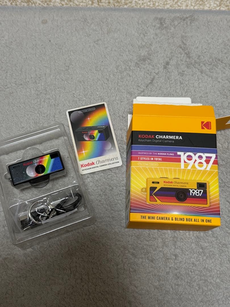 kodak charmera カメラ 1987 TYPE 05ブラック