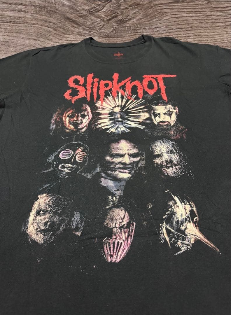 ★希少XL!! Slipknot 2014-2015ツアー バンドTシャツ/XL