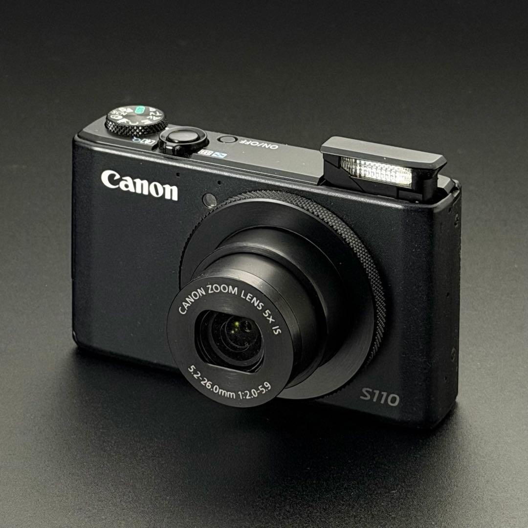 Canon S110 コンパクトデジカメ ブラック