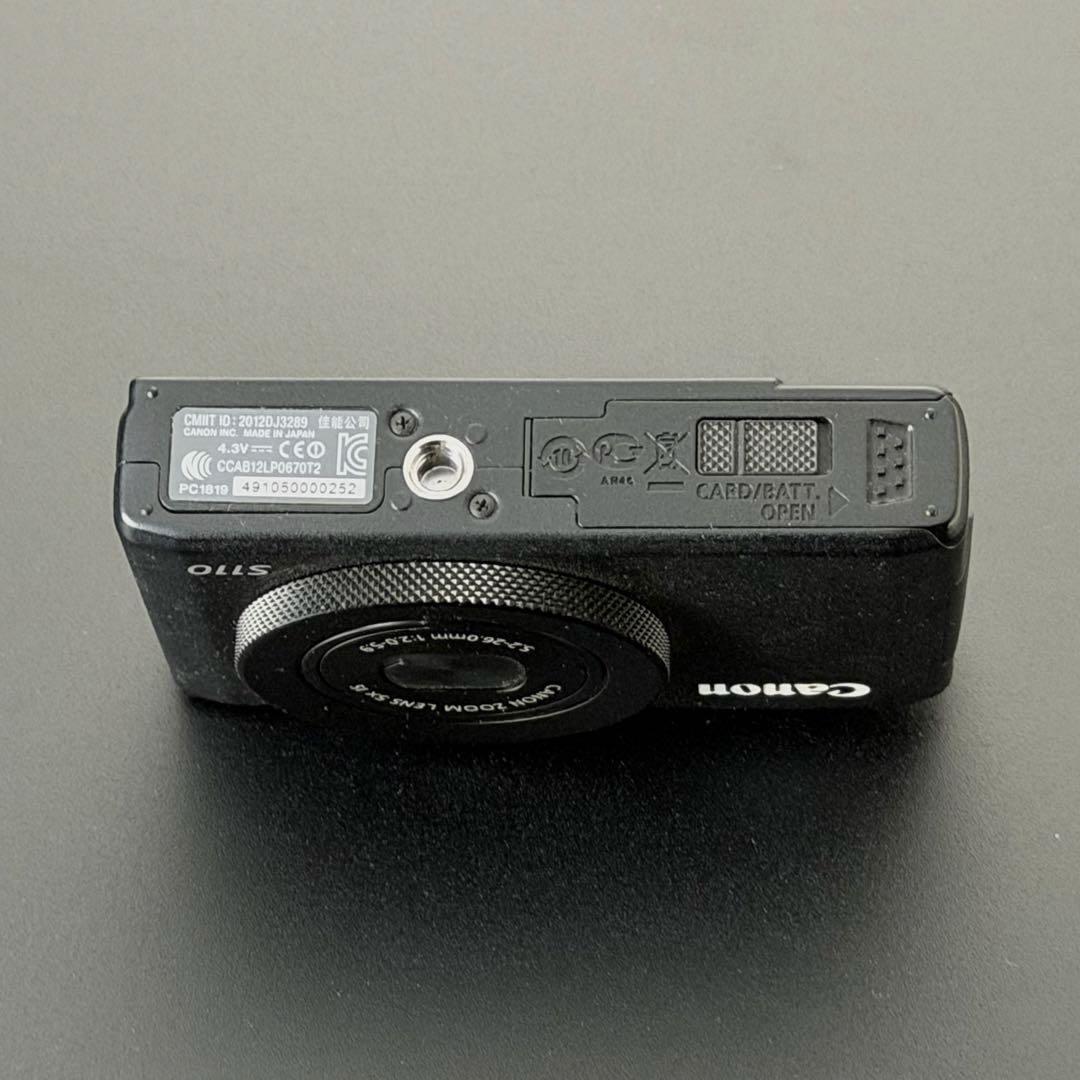 Canon S110 コンパクトデジカメ ブラック