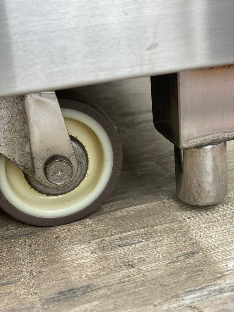 高級オールステンレス上開きラック