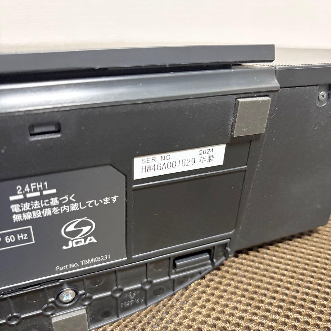 【美品】パナソニック SC-HC320-K コンパクトステレオシステム