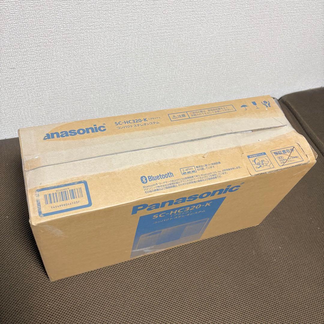 【美品】パナソニック SC-HC320-K コンパクトステレオシステム