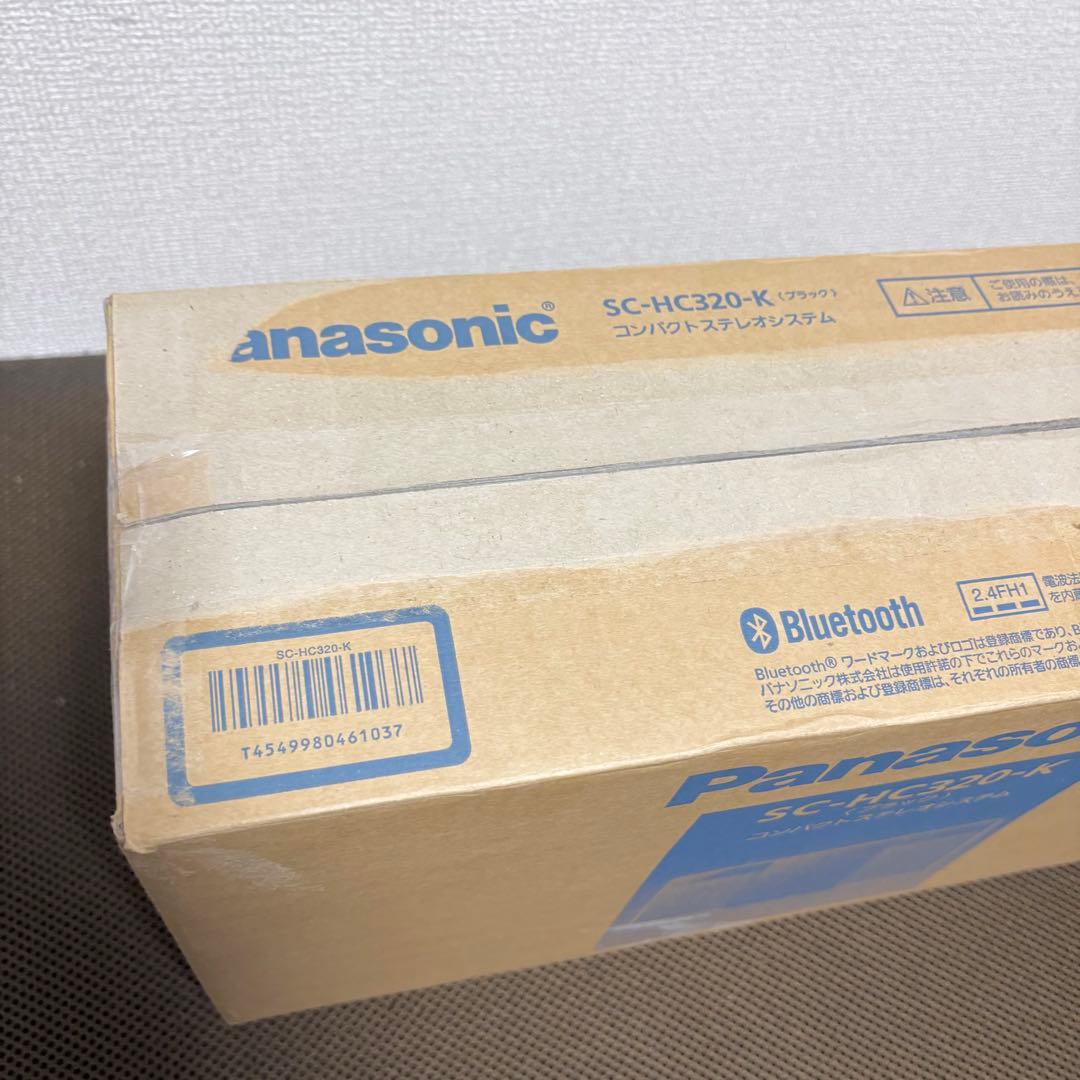 【美品】パナソニック SC-HC320-K コンパクトステレオシステム