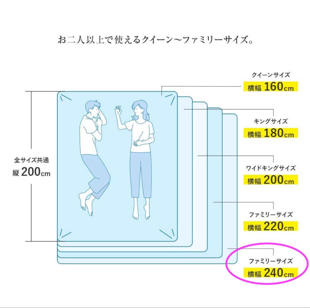 防水ボックスシーツ 高い防水力 240cm表は綿100%