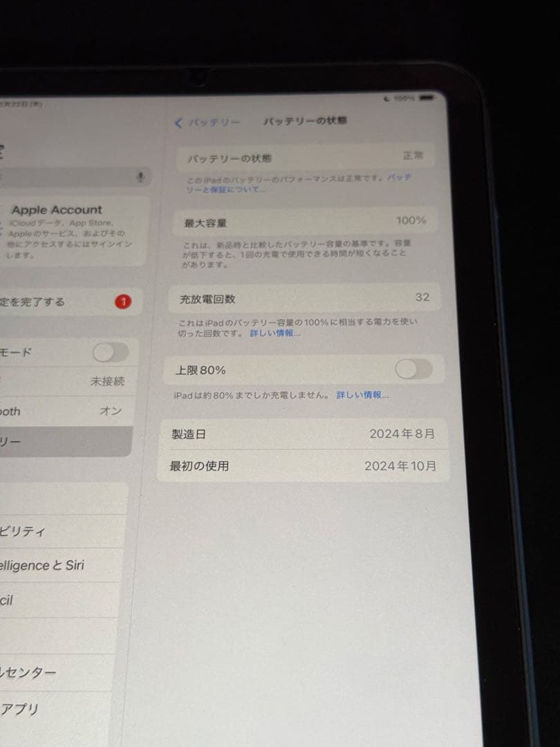 iPad mini (第7世代) A17 Pro Wi-Fi 128GB ブルー