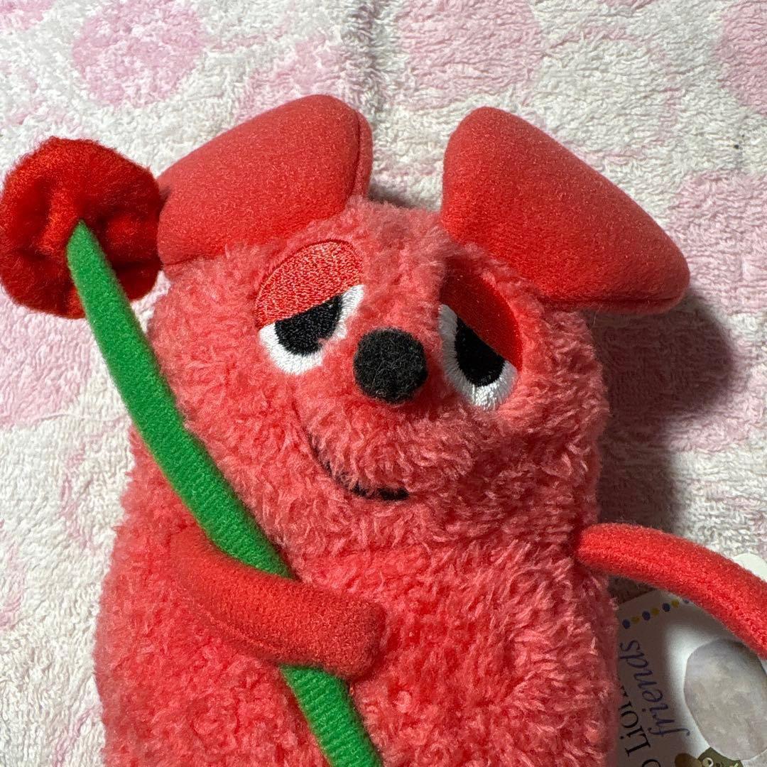 希少 フレデリック　Leo Lionni's ぬいぐるみ S レオレオニ レッド