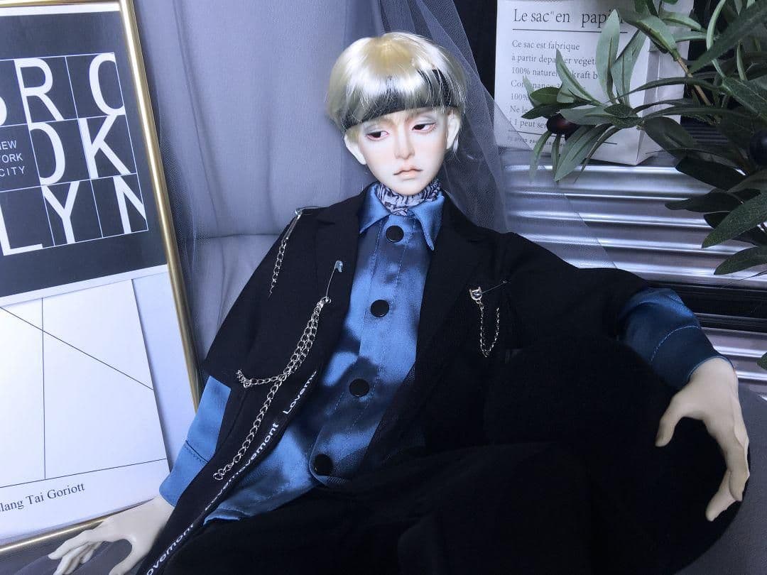 WY169 BJD 3分 ドール 衣装 日常 idol 5点セット ハンドメイド