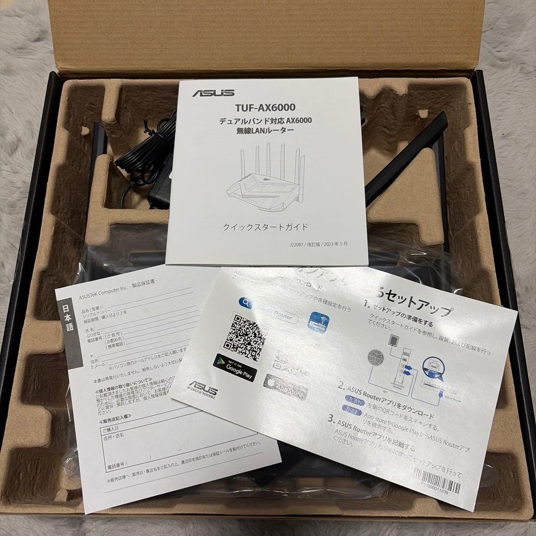 ASUS TUF GAMING AX6000 ルーター
