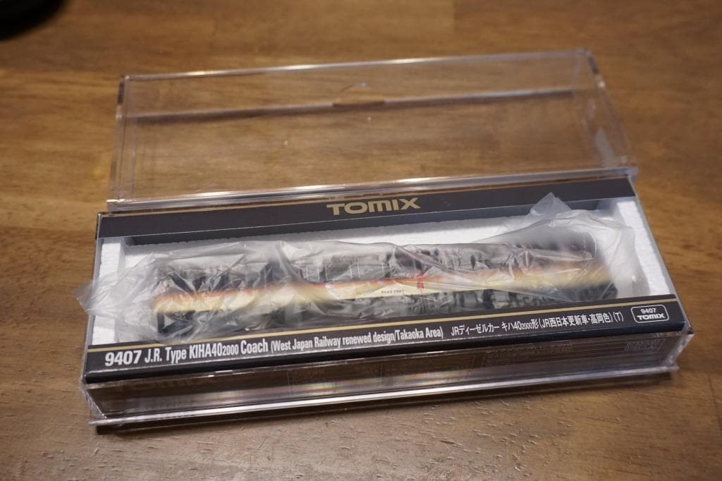 TOMIX キハ40　2007 播但線　「うみやまむすび」号仕様　T車 1両