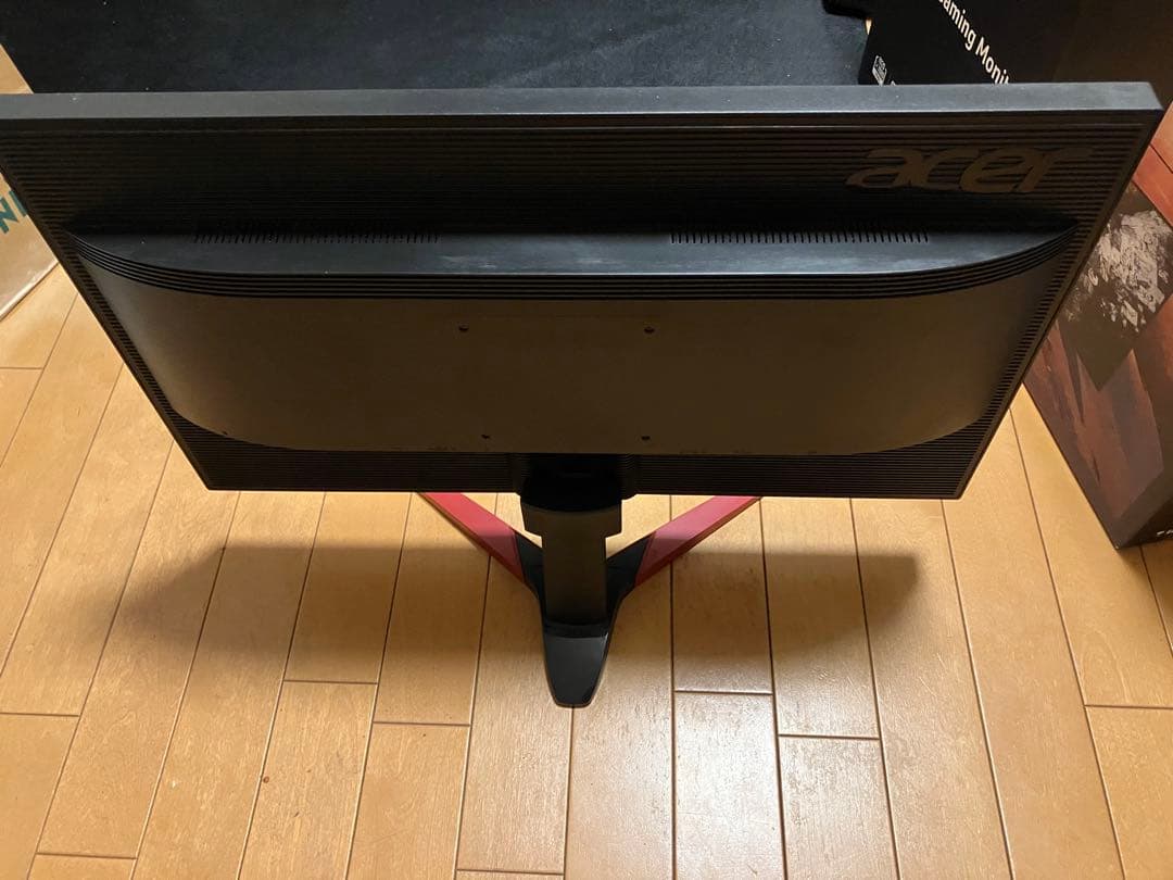 【箱・全純正部品付き】Acer ゲーミングモニター KG251QJbmidpx