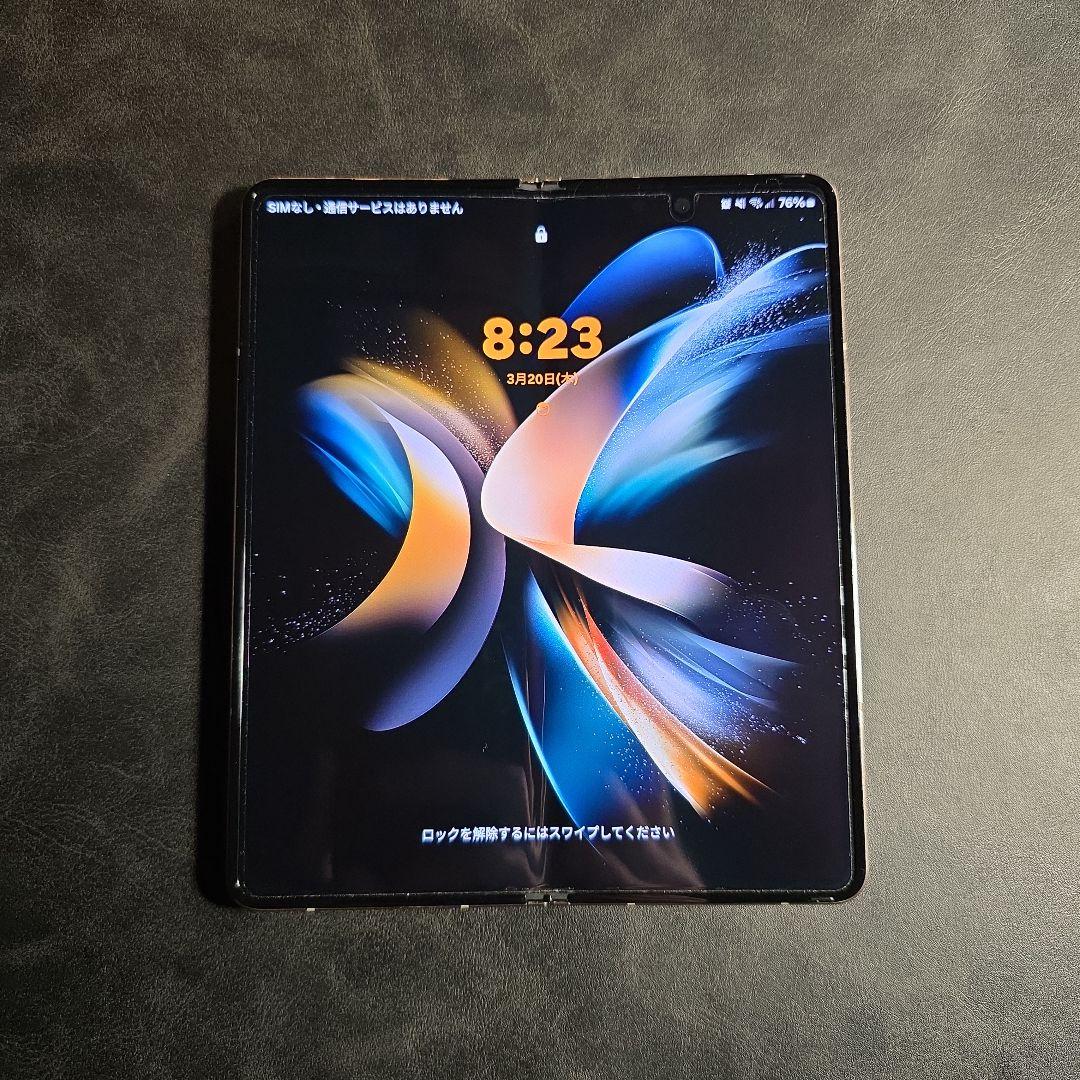 美品 Galaxy Z Fold 4 512gb simフリー Ｓペン等おまけ付