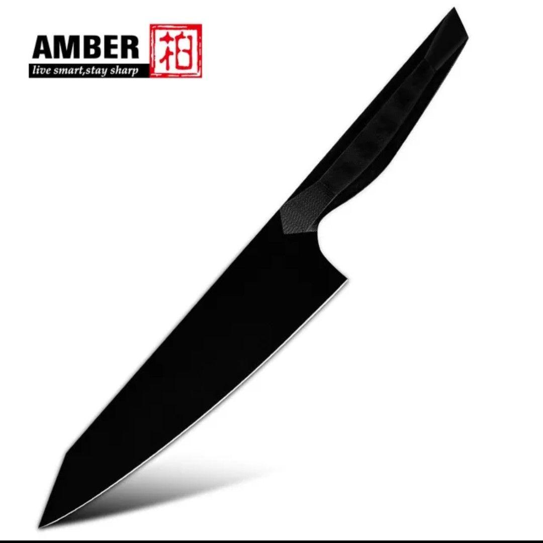 【新作】剣型　高炭素　牛刀　G10　ミリタリーグリップ