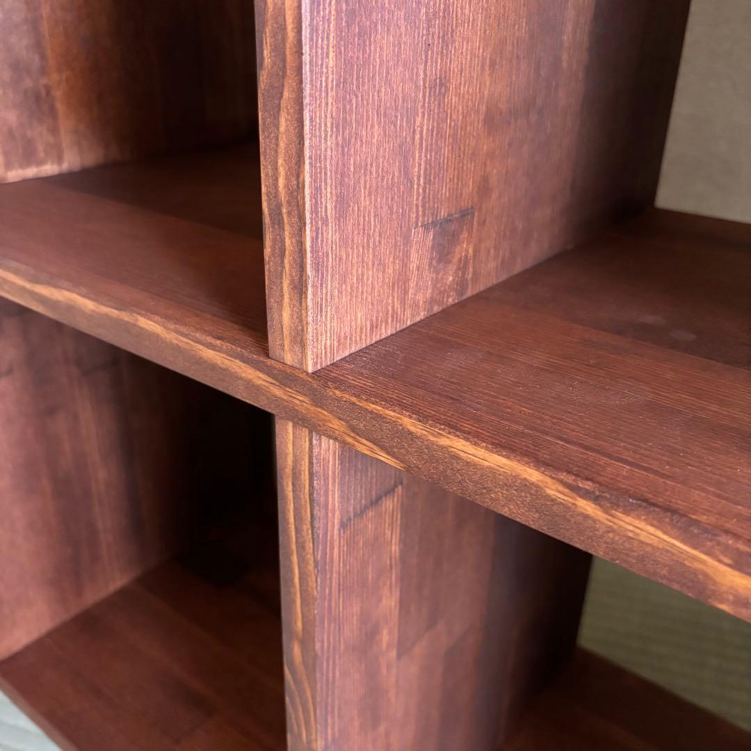 ハンドメイド　格子棚・本棚　オーダー受け付けます