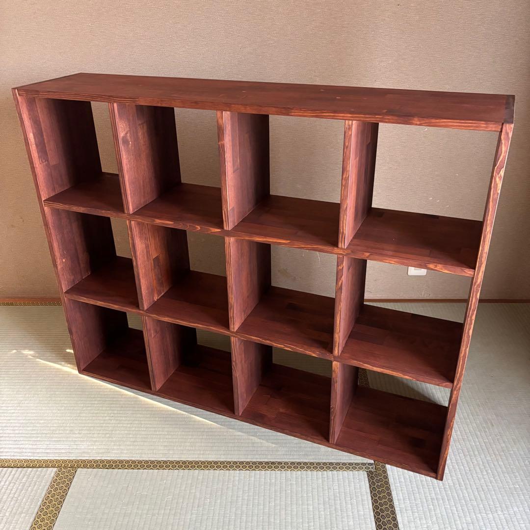 ハンドメイド　格子棚・本棚　オーダー受け付けます