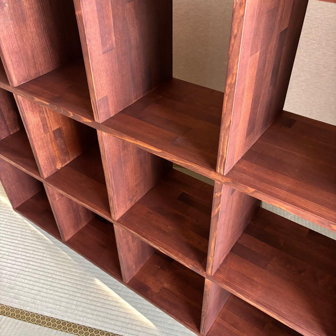 ハンドメイド　格子棚・本棚　オーダー受け付けます