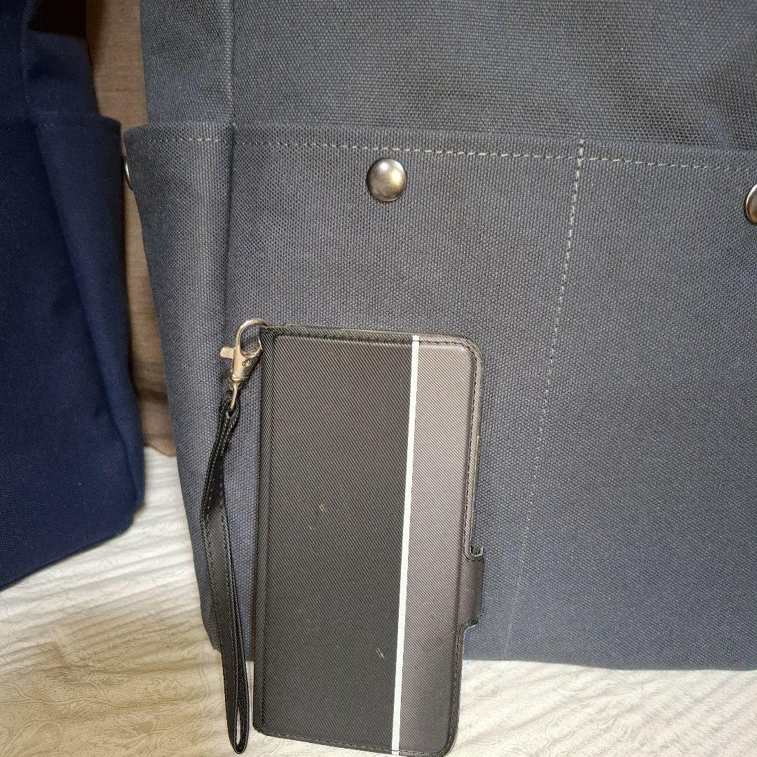 8号帆布トートバッグ　ハンドメイド