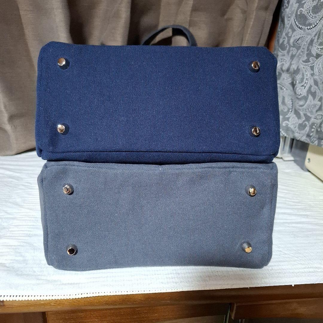 8号帆布トートバッグ　ハンドメイド