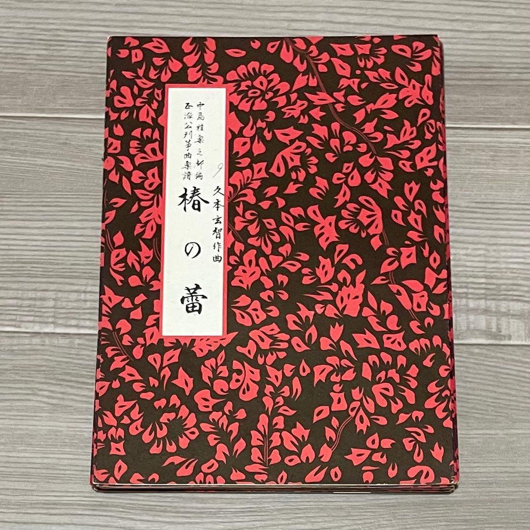 昭和レトロ 琴 楽譜 譜面 22冊と譜面ケース 希少