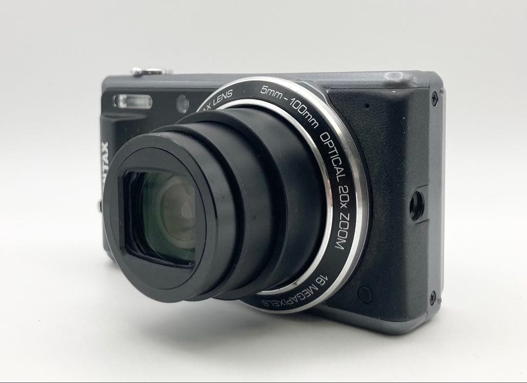 【動作品】PENTAX OPTIO VS20 コンデジ ブラック 返金保証