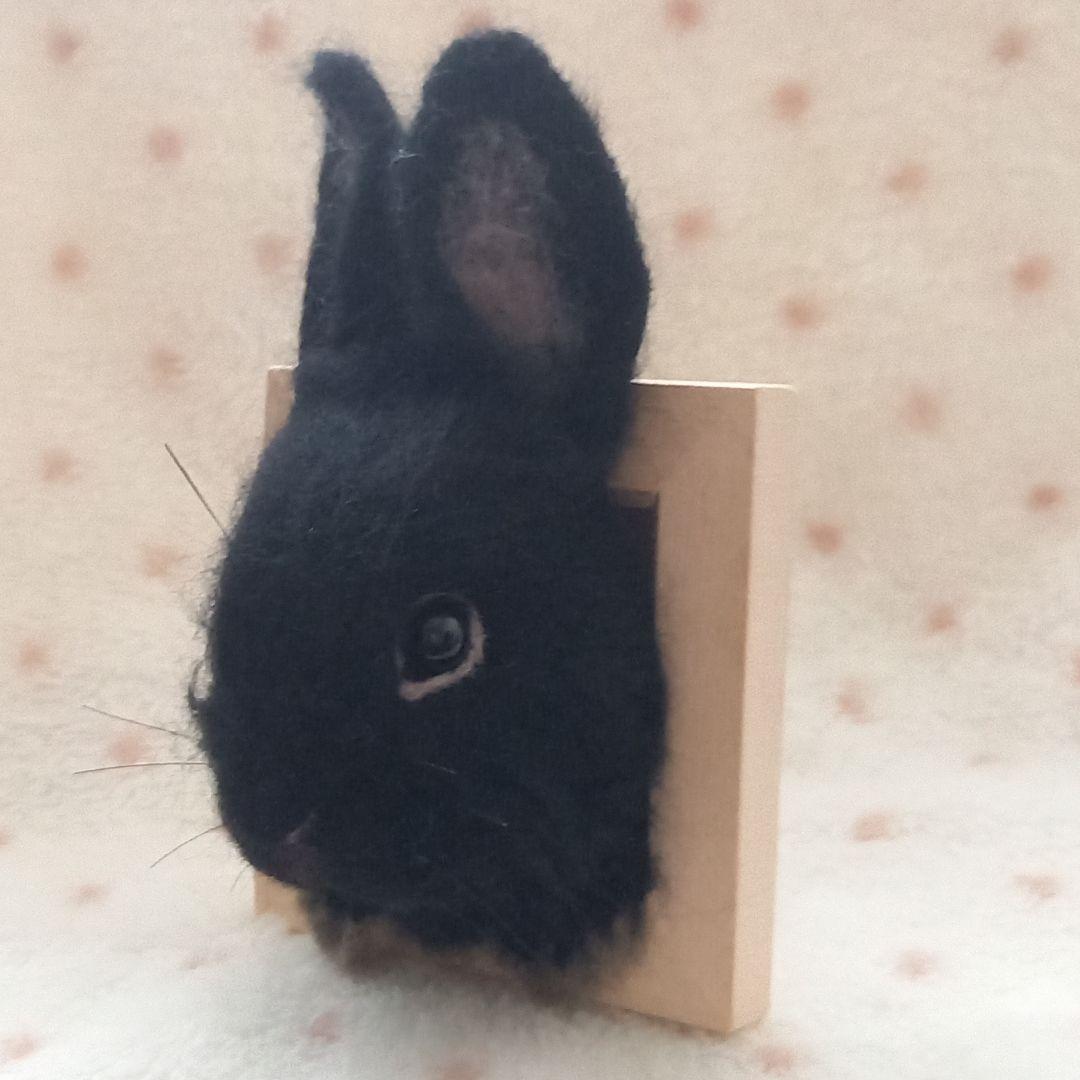 専用出品 うさぎフレーム うちのこ オーダーメイド 羊毛フェルト ハンドメイド