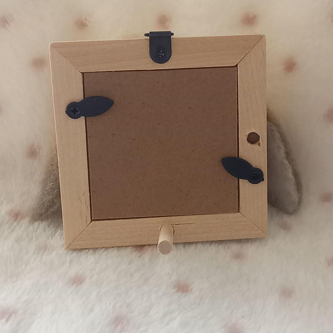 専用出品 うさぎフレーム うちのこ オーダーメイド 羊毛フェルト ハンドメイド
