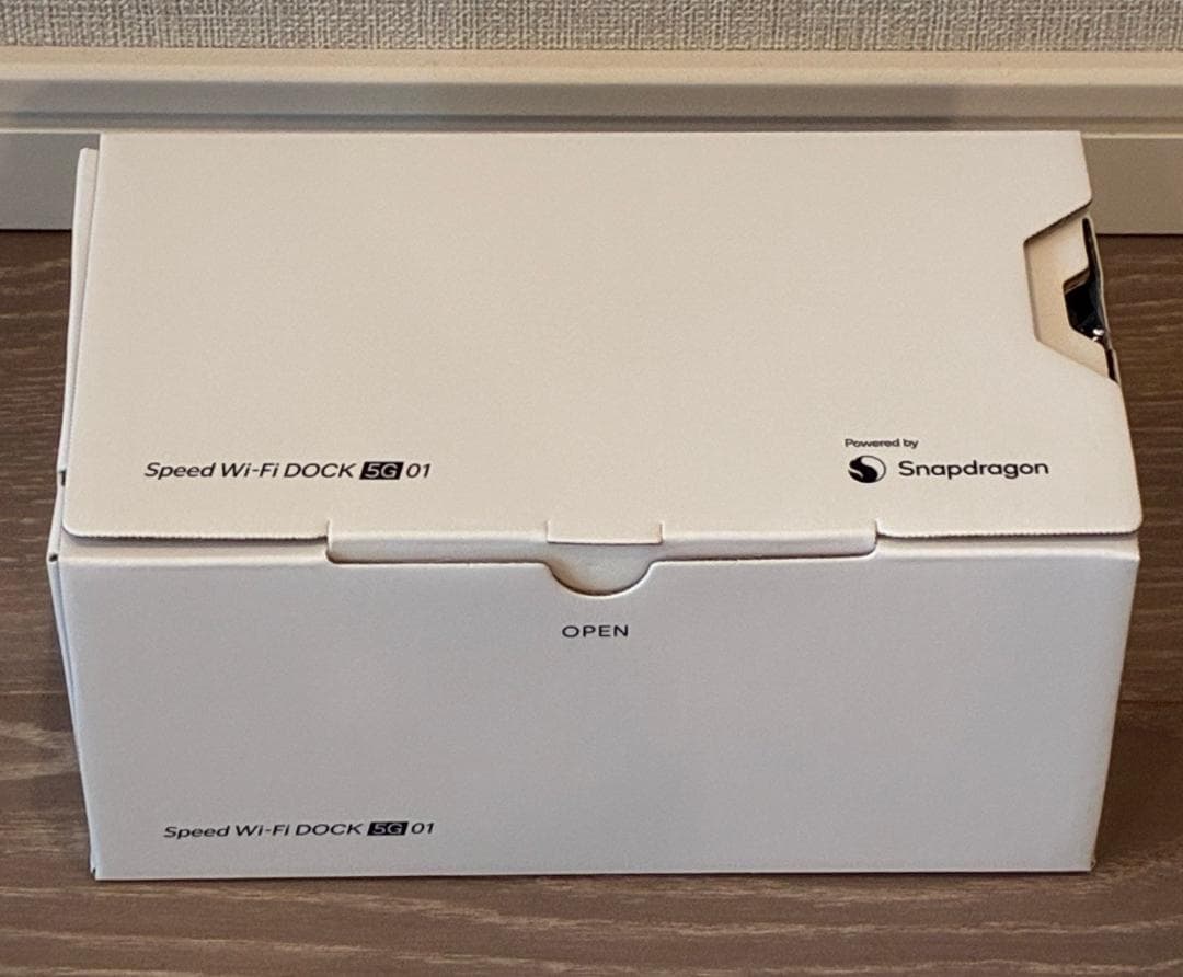 【未使用品】Speed Wi-Fi DOCK 5G 01