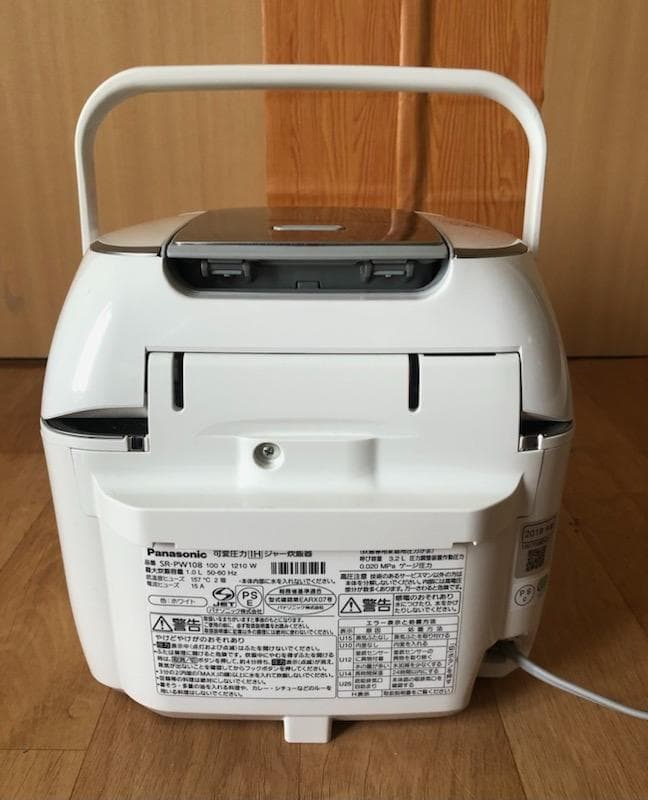 パナソニック 炊飯器 Wおどり炊き SR-PW108 2018年製