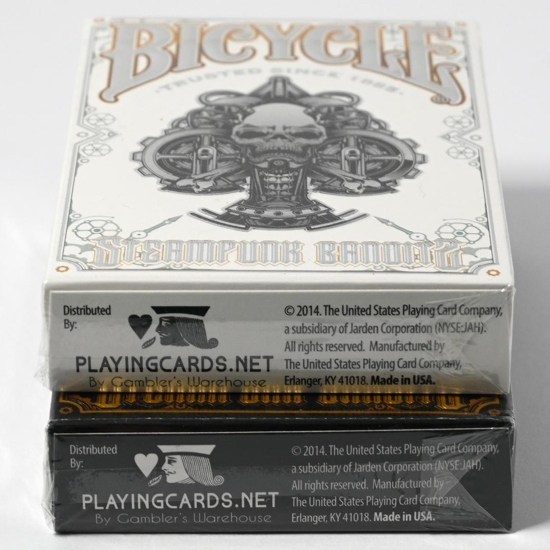 Bicycle　Steampunk Bandits　白＆黒セット　バイスクル