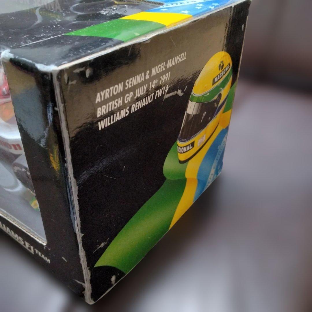 1/18 ウィリアムズ FW14 ライドオン セナ 1991 イギリス マンセル