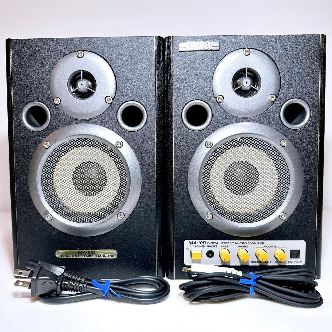希少 Roland MA-10DBK エディロール アンプ内蔵スピーカー DTM