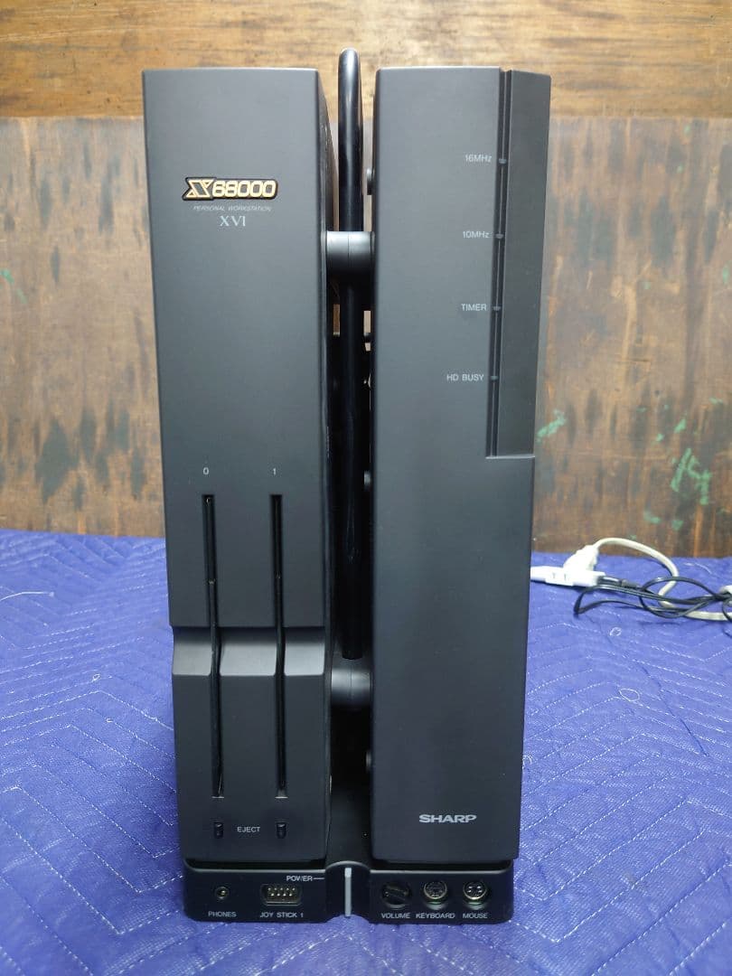 X68000 XVI 外装までメンテナンス済　動作確認済本体＋おまけ
