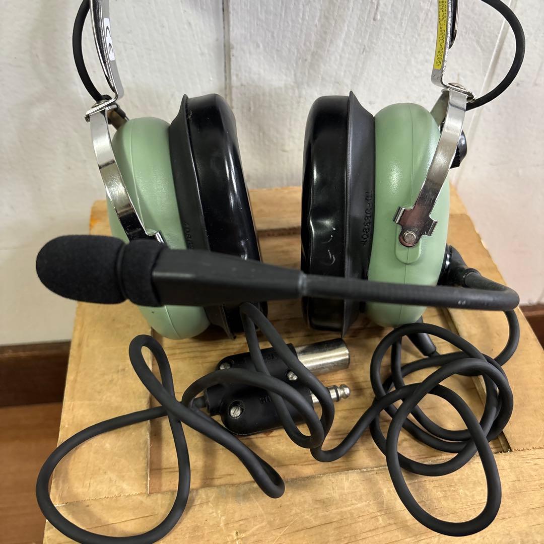 米軍実物　DAVID CLARK HEADSETヘッドセット　③