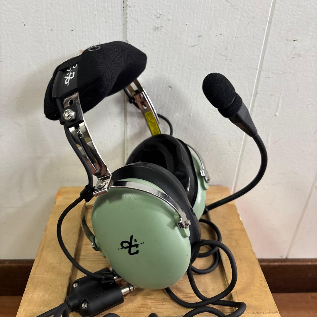 米軍実物　DAVID CLARK HEADSETヘッドセット　③