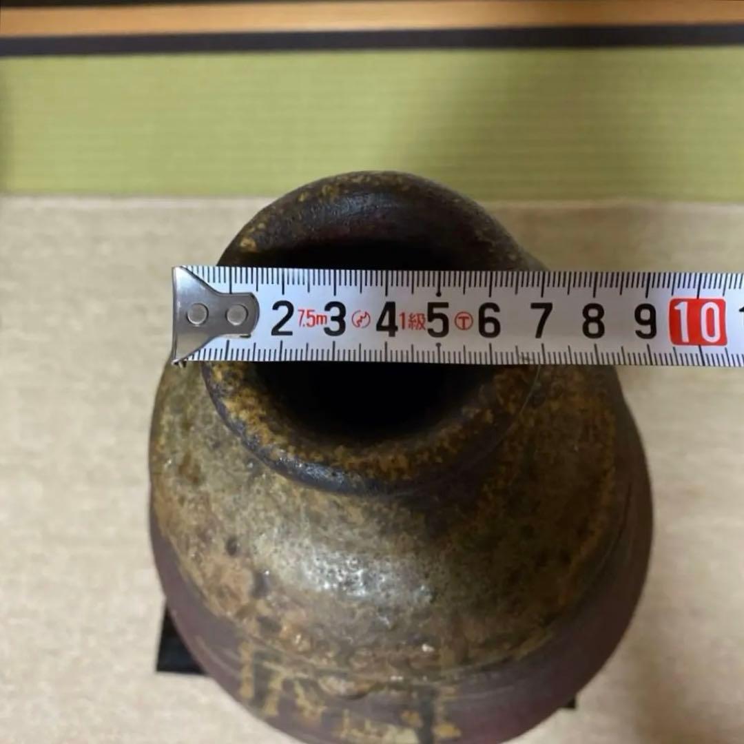 備前壺　花入　花瓶　六一　壺 置物 骨董品