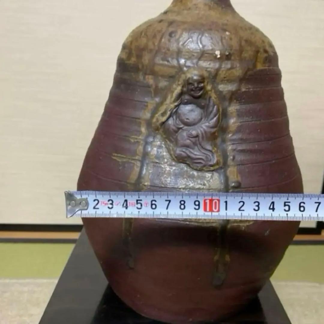 備前壺　花入　花瓶　六一　壺 置物 骨董品