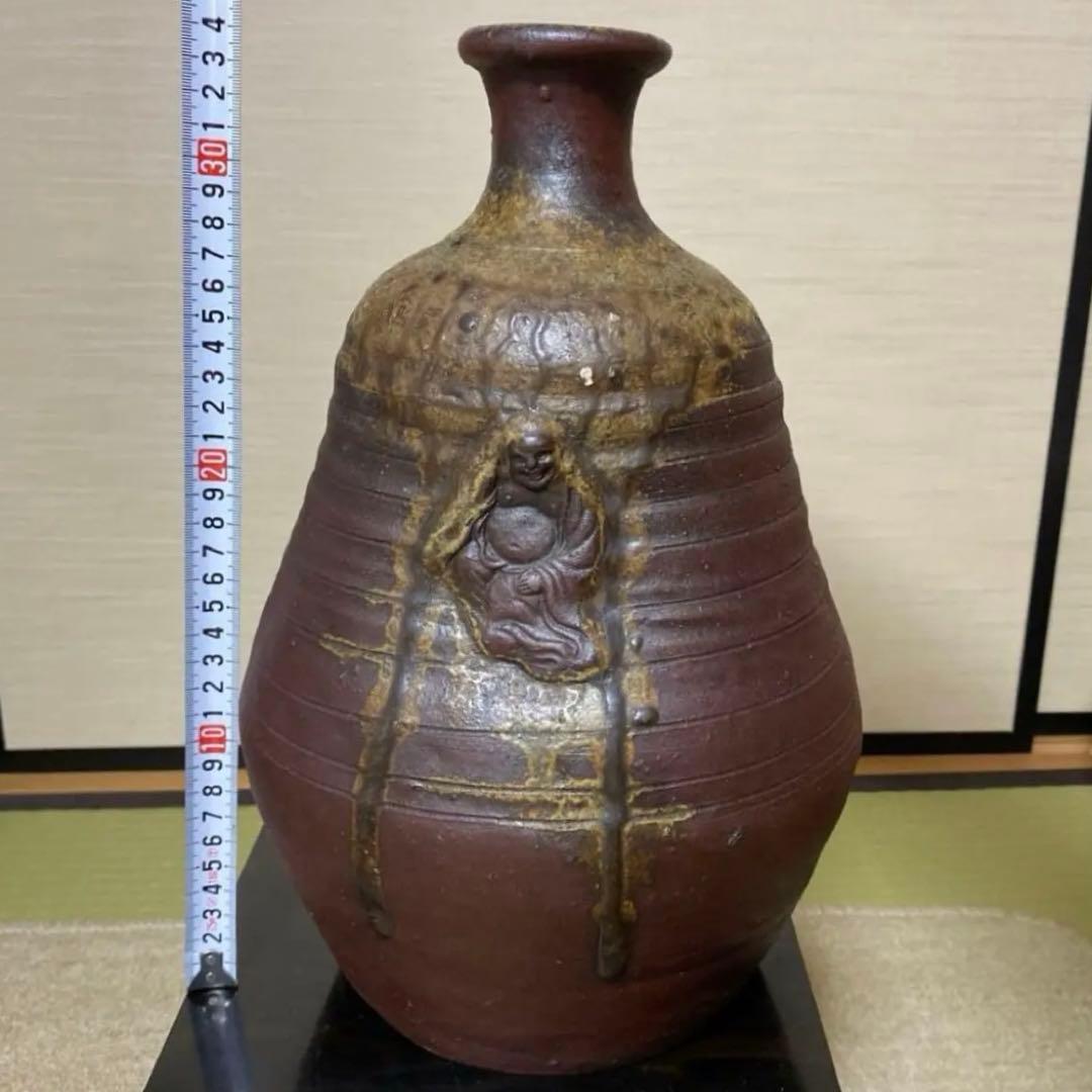 備前壺　花入　花瓶　六一　壺 置物 骨董品