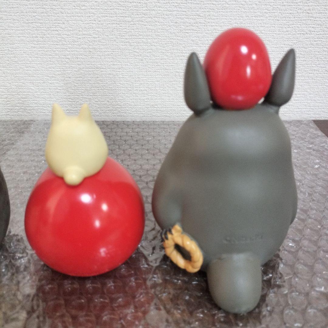 希少レア　ジブリ　トトロ　めでたいお飾り　置時計　一輪挿し　4点セット