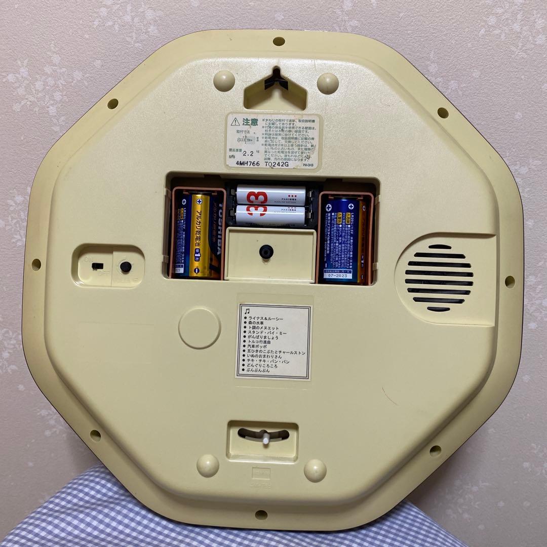 美品❣️からくり時計 スヌーピー 壁掛け時計 シチズン SNOOPY